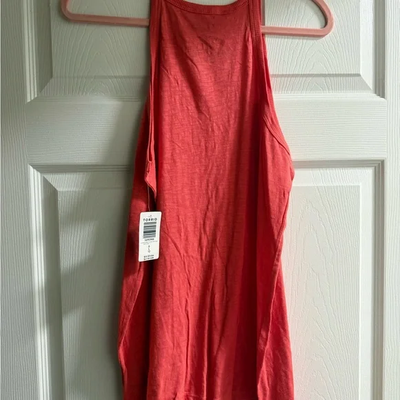 Torrid Classic Coral Tank Top Size 0 - Picture 2 of 3